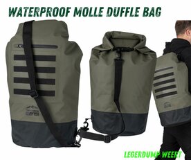 WATERDICHTE MOLLE DUFFLE BAG