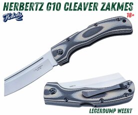 Herbertz G10 Cleaver Zakmes