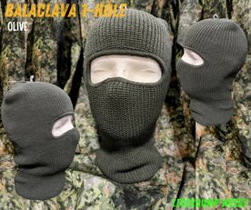 Bivakmuts 1-gaats Olive