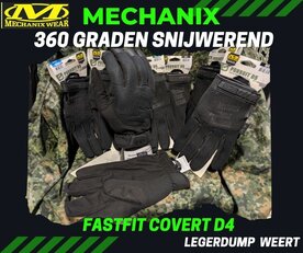 Mechanix FastFit Covert D4 Snijwerende Handschoen