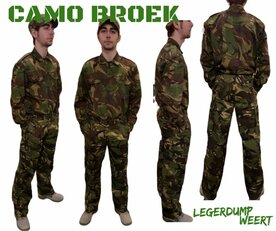 Gevechtsbroek Nederlandse Woodland