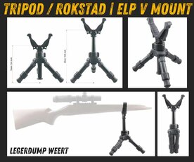 TRIPOD  - ELP V-Montage | Statief | Rokstad
