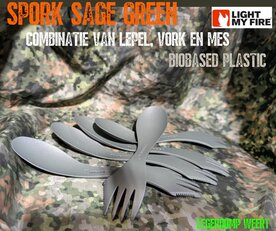 Spork Sage Green