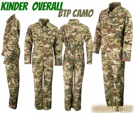 Kinder camo overall BTP