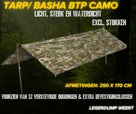 Kombat Tarp / Basha BTP Camo