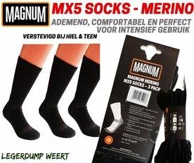 Magnum Merino – MX5 sokken 3-Pack