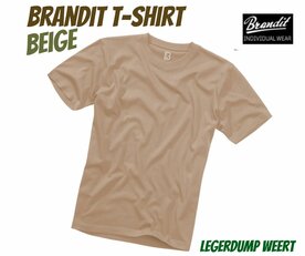 Brandit  t-shirt Beige