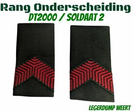 Rangonderscheiding Soldaat 2 DT