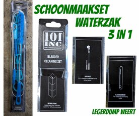 101 INC Bladder Cleaning Set 3-in-1 
