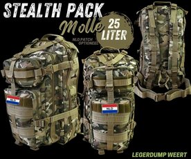 Stealth Pack - 25ltr - BTP camo 