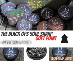 The Black Ops Soul Sharp – Soft Point 4.5mm (0,45 g / 7 gr)