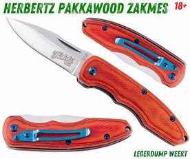 Herbertz Pakkahout Zakmes