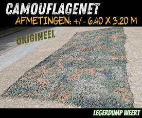 Camouflagenet  6.60 X 3.20 M 
