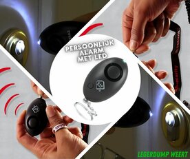 Persoonlijk alarm met LED
