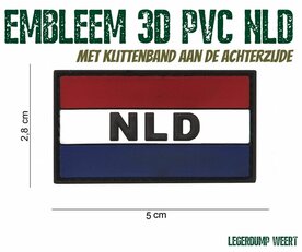 Embleem 3D PVC NLD 