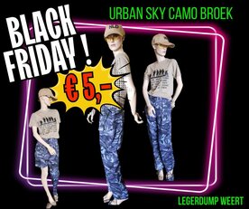 URBAN SKY BLUE COMBAT BROEK 