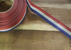 Nederlands lint op rol 2 cm breed