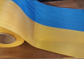 Oekraïens lint op rol 12,5 cm breed