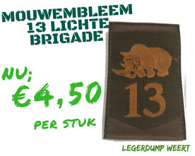 13 Lichte Brigade Embleem