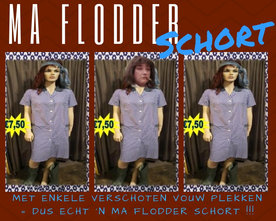 Ma Flodder schort -  maat 42-44