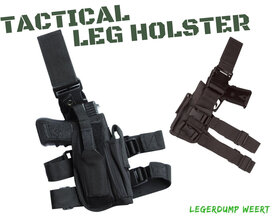 Tactical Leg Holster - Black