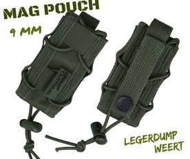 Single Pistol Mag Pouch - Olive