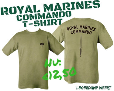 royal marines commando t shirt